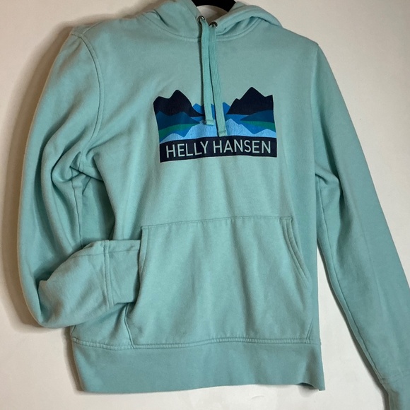 Women’s Helly Hansen Fjord & Mountain graphic teal size XL - Picture 2 of 4